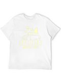 Summer Adventure Relaxed Everyday Tee – Lightweight And Durable Cotton