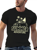 Summer Adventure Relaxed Everyday Tee – Lightweight And Durable Cotton