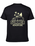Summer Adventure Relaxed Everyday Tee – Lightweight And Durable Cotton