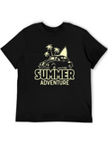 Summer Adventure Relaxed Everyday Tee – Lightweight And Durable Cotton