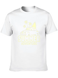 Summer Adventure Relaxed Everyday Tee – Lightweight And Durable Cotton