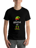 The Creative Elf Family Matching Group Christmas Casual Graphic T-Shirt – Simple And Comfortable Daily Wear