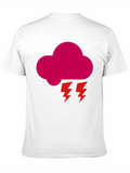 Thundercloud Casual Graphic T-Shirt – Simple And Comfortable Daily Wear