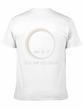Total Solar Eclipse Summer August 21st 2017 Lightweight Cotton T-Shirt – Daily Comfort Graphic Shirt