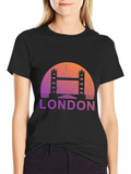 Tower Bridge Relaxed Everyday Tee – Lightweight And Durable Cotton