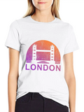 Tower Bridge Relaxed Everyday Tee – Lightweight And Durable Cotton