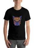Tribal Dog Illustration Casual Graphic T-Shirt – Simple And Comfortable Daily Wear