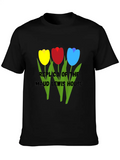 Tulips Relaxed Everyday Tee – Lightweight And Durable Cotton