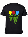 Tulips Relaxed Everyday Tee – Lightweight And Durable Cotton