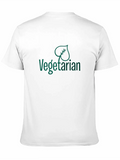 Vegan Vegetarian Animal Welfare Gift Idea Casual Graphic T-Shirt – Simple And Comfortable Daily Wear
