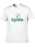 Vegan Vegetarian Animal Welfare Gift Idea Casual Graphic T-Shirt – Simple And Comfortable Daily Wear