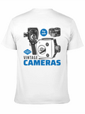 Vintage Cameras For Sale Casual Graphic T-Shirt – Simple And Comfortable Daily Wear
