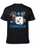 Vintage Cameras For Sale Casual Graphic T-Shirt – Simple And Comfortable Daily Wear
