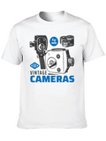 Vintage Cameras For Sale Casual Graphic T-Shirt – Simple And Comfortable Daily Wear