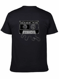 Vintage Mix Cassette Tape Lightweight Cotton T-Shirt – Daily Comfort Graphic Shirt