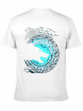Vintage Vikings Celtic Mythology Fenrir Wolf Lightweight Cotton T-Shirt – Daily Comfort Graphic Shirt