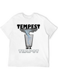 You Know That's All A Tempest In A Teapot Lightweight Cotton T-Shirt – Daily Comfort Graphic Shirt