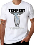 You Know That's All A Tempest In A Teapot Lightweight Cotton T-Shirt – Daily Comfort Graphic Shirt